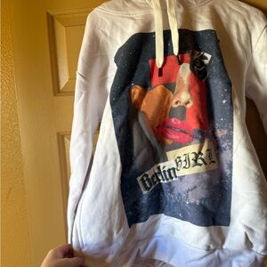 Marcell Von Berlin “Berlin Girl” Graphic Hoodie with Artistic Print